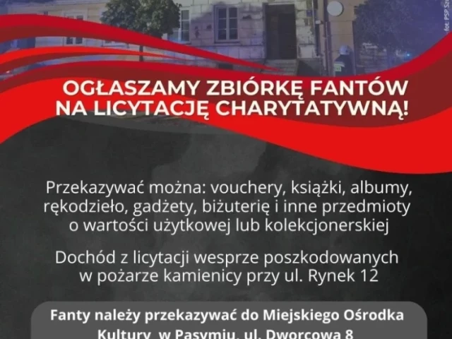 Pomóż odbudować życie po tragedii! Licytacja charytatywna dla poszkodowanych z Rynku 12