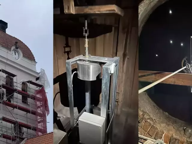 Zerknij w niebo. Historyczny zegar na wieży kościoła znów tyka (zdjęcia)