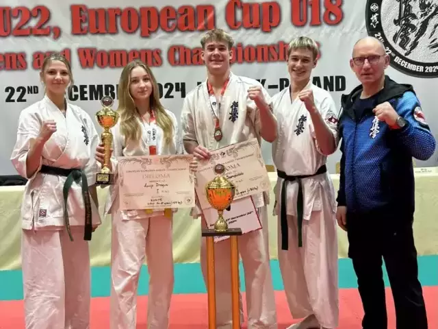 Olaf Szempliński po raz czwarty mistrzem Europy! Triumf Szczycieńskiego Klubu Kyokushin Karate