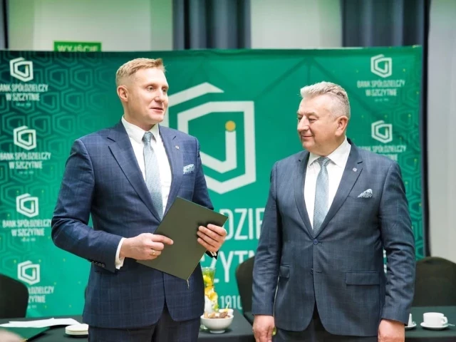 20-lecie pracy Tomasza Błaszczaka – jubileusz wiceprezesa Banku Spółdzielczego w Szczytnie