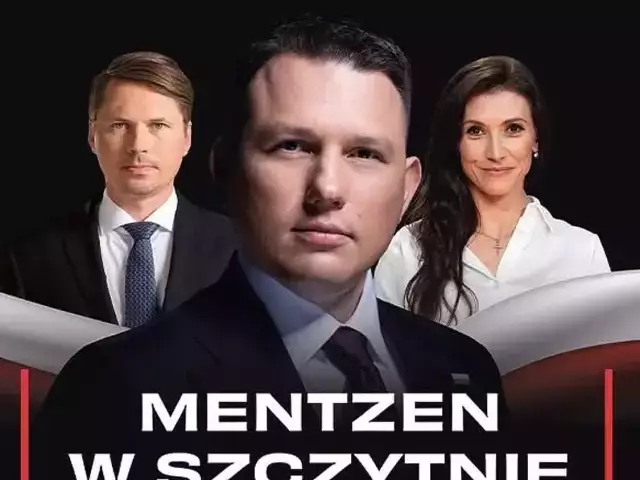 Kandydat na prezydenta w Szczytnie. Sławomir Mentzen zaprasza na Plac Juranda