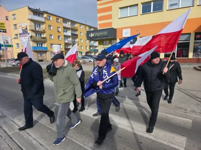 Protest Pocztowców w Szczytnie. Pracownicy walczą o miejsca pracy (zdjęcia)