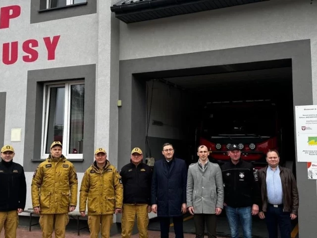 Bryg. Trzaska i bryg. Stasiłojć łączą siły. Strażacy bliżej mieszkańców Rozóg