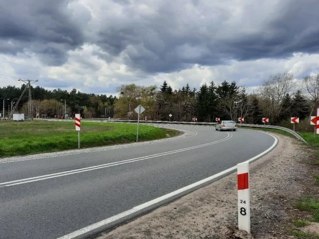 Odległość Szczytno - Olsztyn skróci się o 8 kilometrów? Drogowcy wybrali wariant brązowy