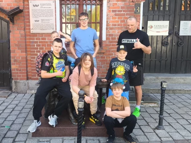 Wiktor Iwańczyk i Adam Zygmuntowicz z Kataną Szczytno na podium Mata Leão Junior Cup