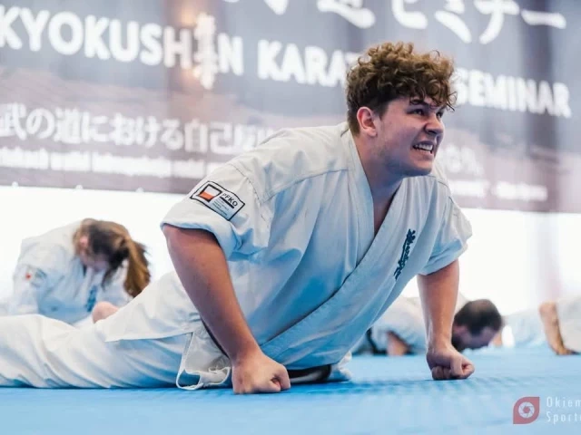 Seminarium SKKK z wyjątkowym gościem. Mikołaj Barański z mistrzowskim stopniem w karate kyokushin