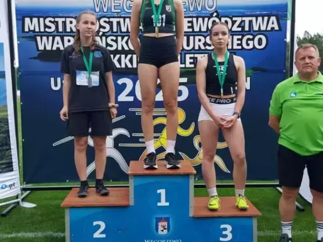 Lekkoatleci Juranda Szczytno z medalami w Węgorzewie