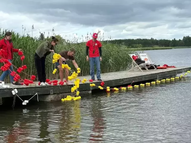 Pasym z własnym kąpieliskiem. Mieszkańcy sprzątali, ratownicy już czuwają