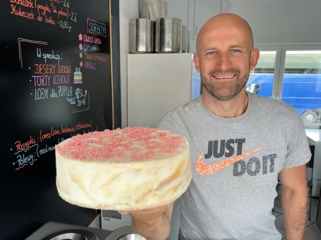 Lody, które kradną serce. Beza-Krówka podbija Mazury tortami… i lodami dla psów!