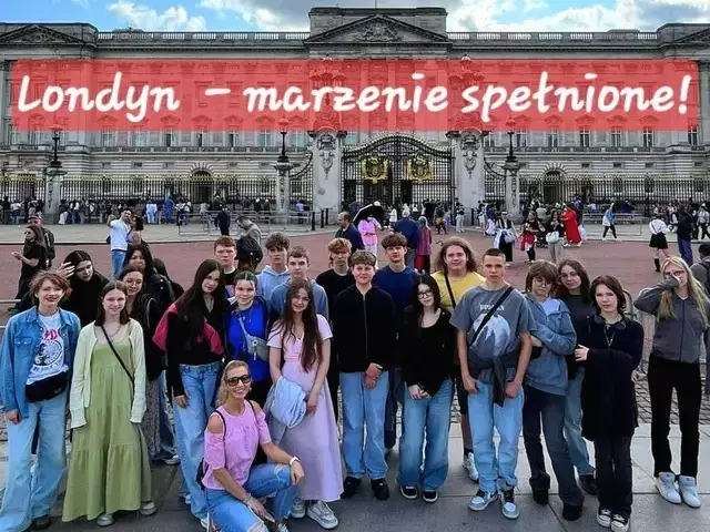 Londyn 2025. Pierwsza zagraniczna wycieczka uczniów ze Szczytna – i ostatnia wspólna chwila