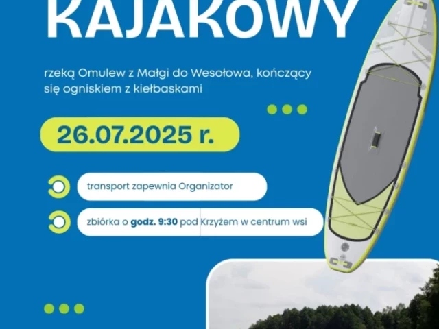 Kajaki, Omulew i kiełbaski. Rekownica zaprasza na wakacyjną przygodę