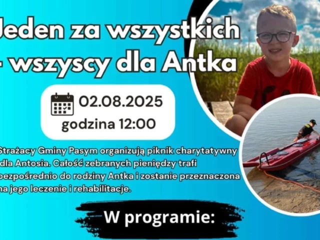 Pasym rusza dla Antka. Piknik, który może zmienić wszystko