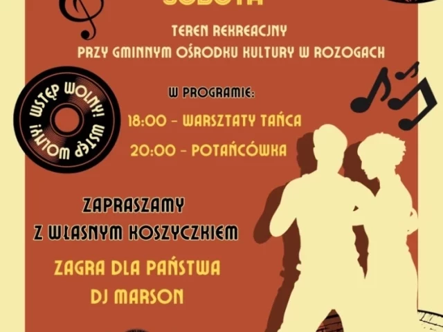 Rozogi tańczą! Wieczór pod chmurką z DJ Marsonem i koszyczkiem w dłoni