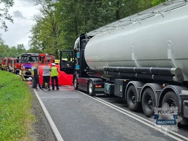 Tragiczny wypadek w Opaleńcu. Nie żyją cztery osoby. Droga Chorzele - Wielbark zablokowana