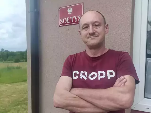 Jacek Młodziński z Elganowa sołtys “z wypadku przy pracy”