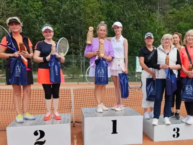Olga Białczak i Grażyna Kramek najlepsze. Emocje na korcie