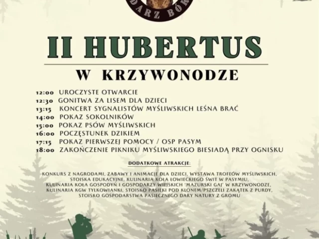 Krzywonoga szykuje się na II Hubertusa
