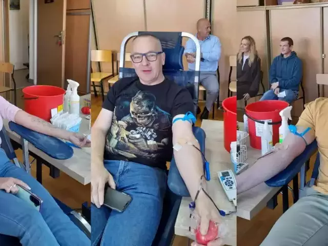 Czterdziestu dawców oddało ponad 15 litrów krwi (zdjęcia)