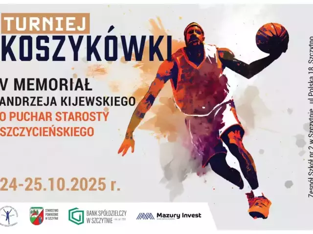 Koszykarski weekend w Szczytnie. Rusza V Memoriał Andrzeja Kijewskiego