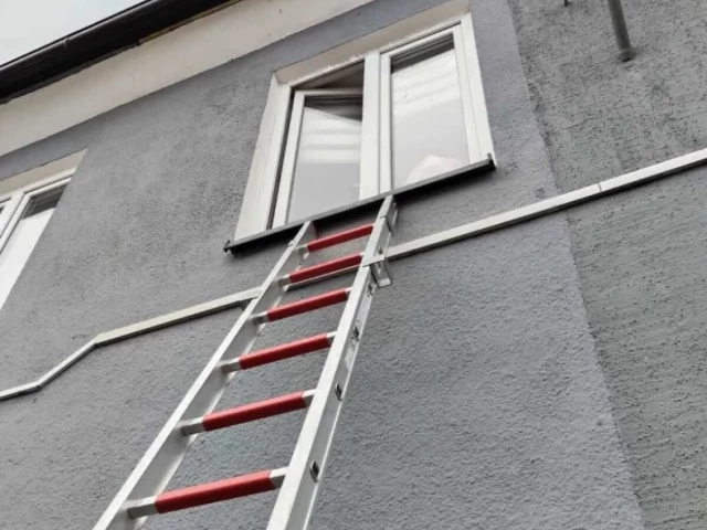Incydent na Reja w Pasymiu. 3,5-letnie dziecko zamknęło się w mieszkaniu