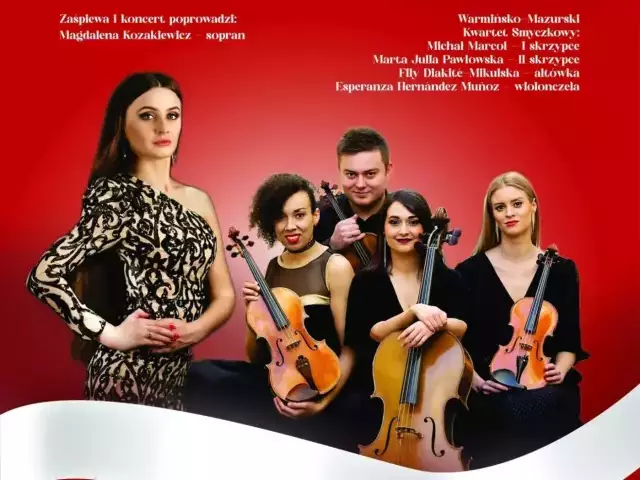 Kwartet Smyczkowy zaprasza na patriotyczny koncert do Dźwierzut
