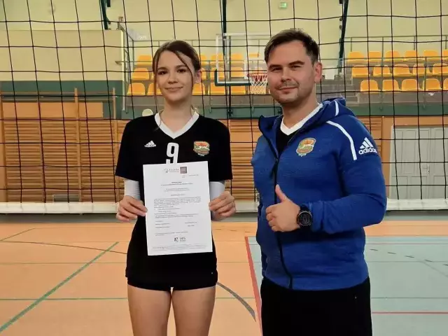 Siatkarski diament ze Szczytna. Martyna Żyłajtys wśród najlepszych na Warmii i Mazurach!