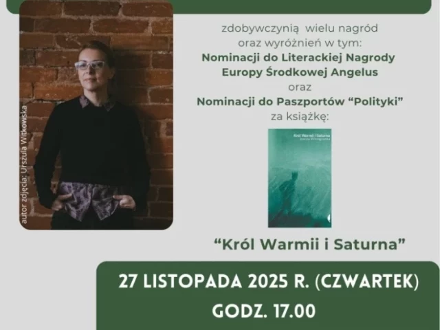 Spotkanie autorskie z Joanną Wilengowską w szczycieńskiej bibliotece