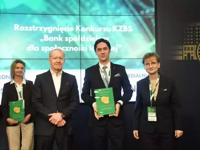 Wyróżnienie dla Banku Spółdzielczego w Szczytnie. Bankowość 4.0 przyciąga uwagę w całym kraju