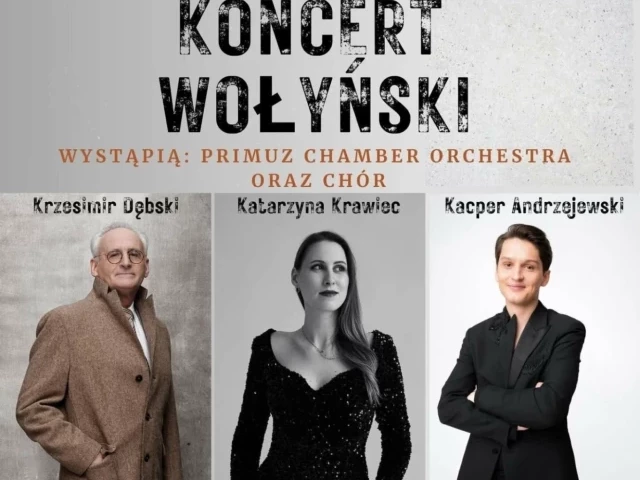 Koncert Wołyński już w niedzielę. Jedwabno zaprasza na poruszające wydarzenie