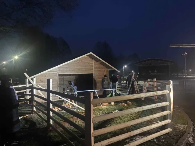 Żywa szopka w Rozogach. Otwarcie już w niedzielę podczas jarmarku