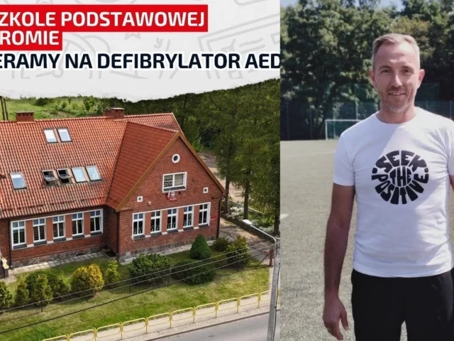 Dzieci uczą się ratować, a szkoła walczy o AED. Grom potrzebuje 9450 zł