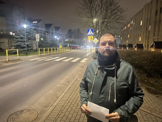 Radny chce światła na pasach. Paweł Salamucha złożył wniosek do burmistrza