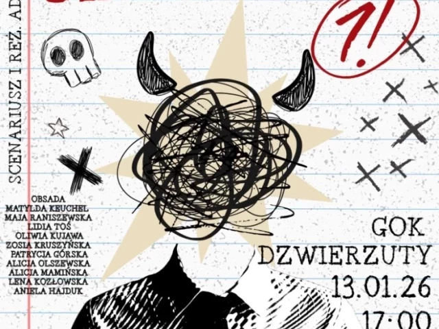 „Siadaj, pała!” w Dźwierzutach. Młodzieżowy Teatr Zgraja bierze na cel szkołę i presję