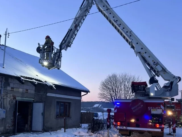 Sezon grzewczy trwa. Seria pożarów sadzy w kominach