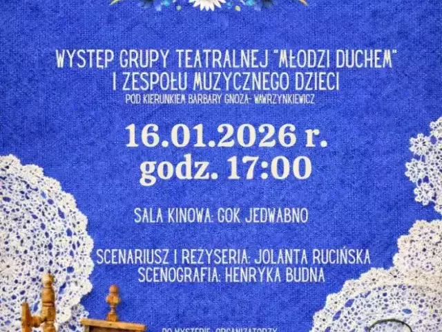 „Mazurskie Gody” wracają na scenę. Teatr, muzyka i dzieci w jednym widowisku