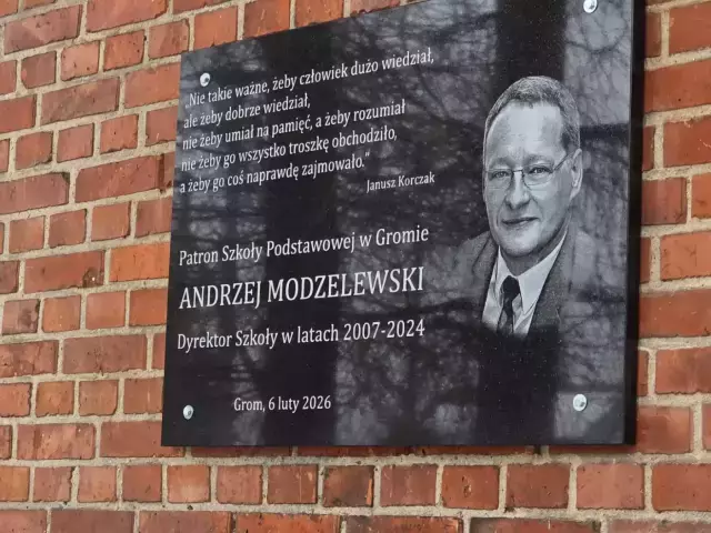 Szkoła Podstawowa w Gromie - od dziś imienia Andrzeja Modzelewskiego