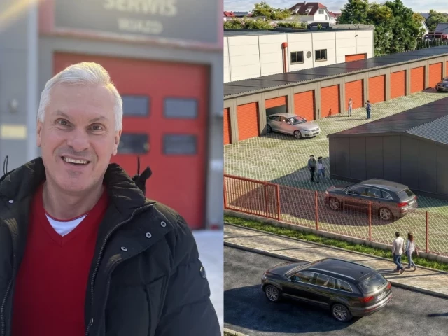 Andrzej Dąbrowski stawia na garaże PREMIUM. Nowa inwestycja przy ul. Dąbrowskiego