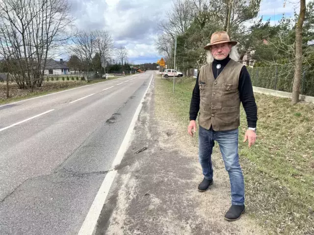 Zygmunt Rząp dopiął sprawę. Ścieżka Szczytno–Olszyny przestanie urywać się przy rowie