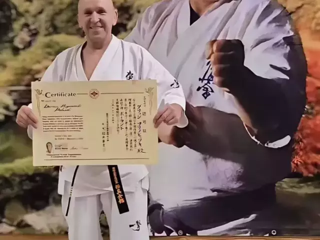 Nominacja z Japonii. Shihan Dariusz Hrynowiecki mianowany Branch Chief IKO Kyokushin.