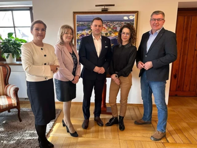 Stefan Ochman zaprosił Bank Żywności do Szczytna. Pierwsze rozmowy o wspólnych projektach