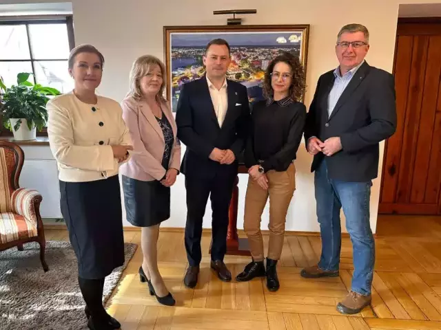 Stefan Ochman zaprosił Bank Żywności do Szczytna. Pierwsze rozmowy o wspólnych projektach