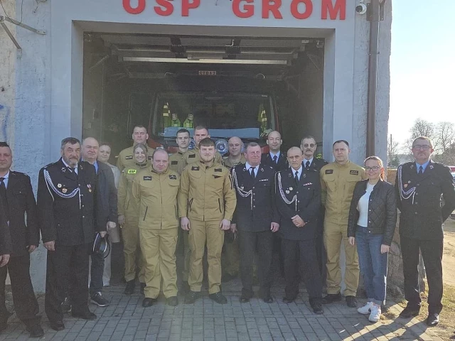 Nowy zarząd OSP Grom wybrany. Grzegorz Licki na czele jednostki