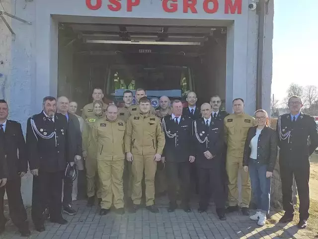 Nowy zarząd OSP Grom wybrany. Grzegorz Licki na czele jednostki