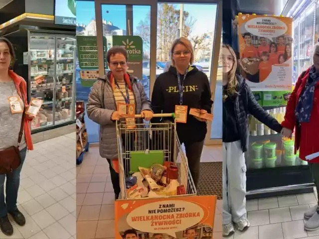 Wolontariusze już w sklepach. Trwa wielkanocna zbiórka żywności w powiecie szczycieńskim