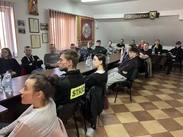 „Tu nie ma miejsca na pomyłkę”. Służby spotkały się w Olszynach na wspólnym szkoleniu