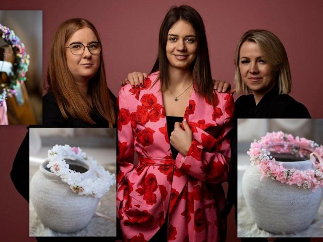 Joanna Puszko otwiera drzwi Theflowersroom dla komunijnych wianków