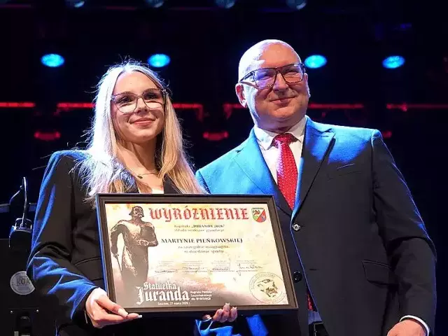 Martyna Pieńkowska z Płozów wyróżniona na Jurandach. 11 lat treningów i podium mistrzostw Polski