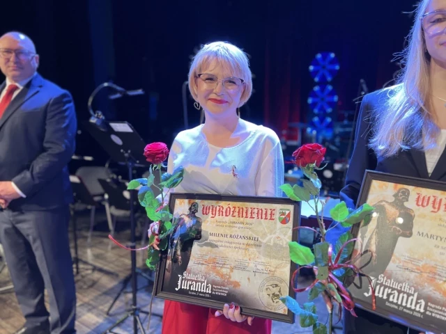 Milena Różańska wyróżniona na Jurandach. „Jesień życia to nie czas samotności”