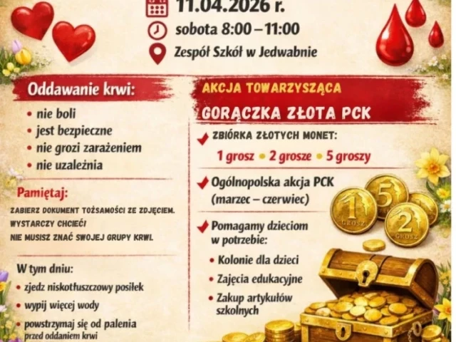 Oddasz krew, dorzucisz grosz. Jedwabno łączy dwie akcje w jednym dniu