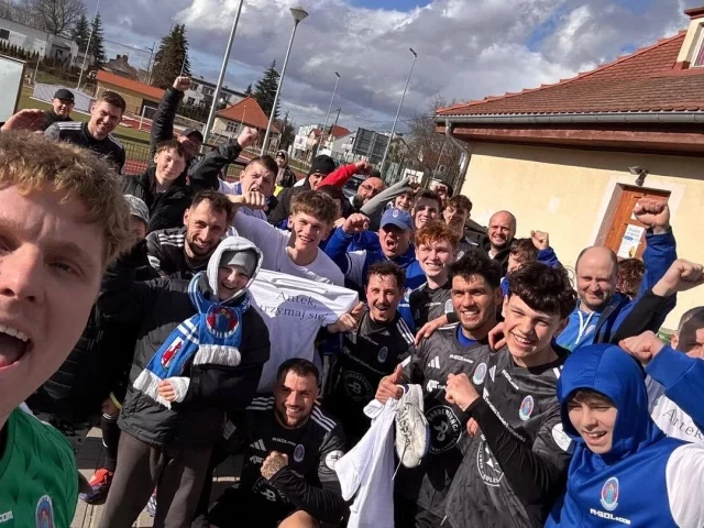 Trzecie zwycięstwo z rzędu. Błękitni wywożą punkty z Mrągowa